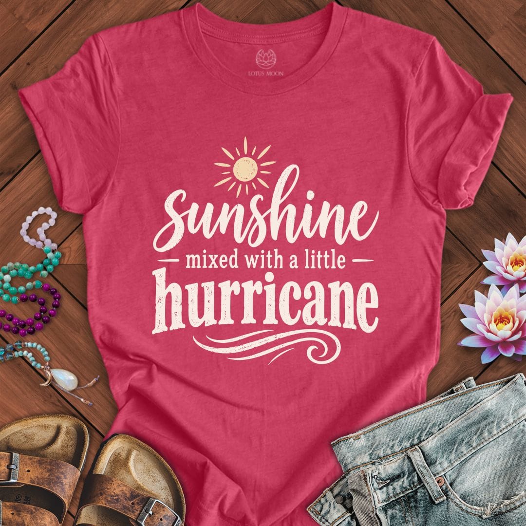 Printify T-Shirt Sunshine Tee Heather Raspberry / S