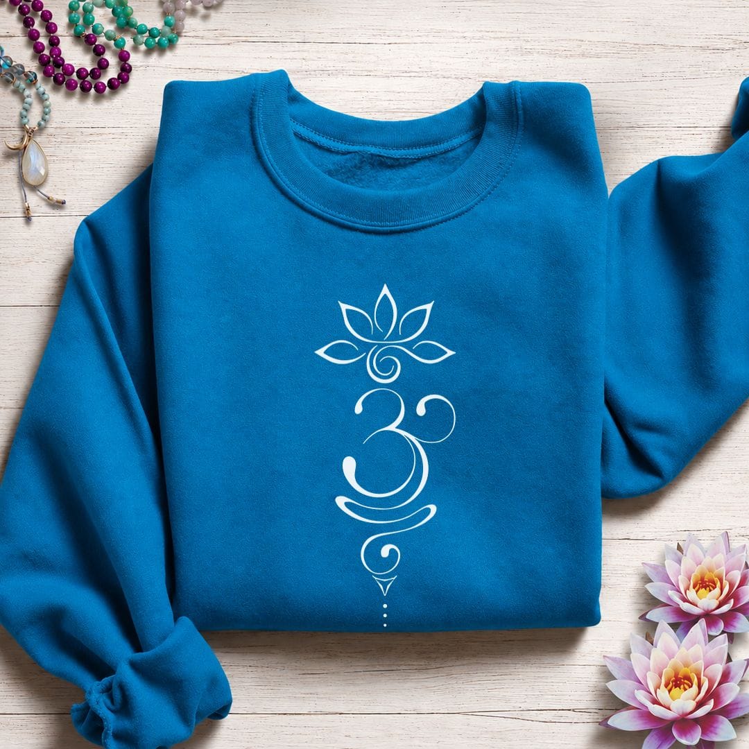Tattoo Om Sweatshirt Sapphire