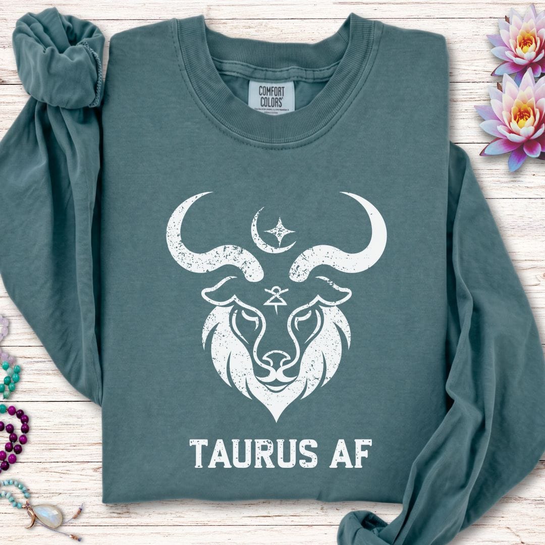 Taurus AF Long Sleeve Tee Blue Spruce