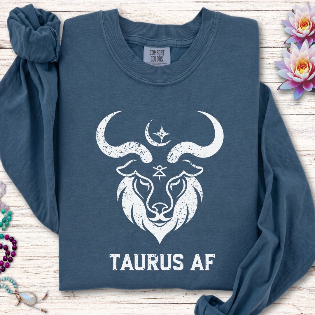 Taurus AF Long Sleeve Tee Midnight