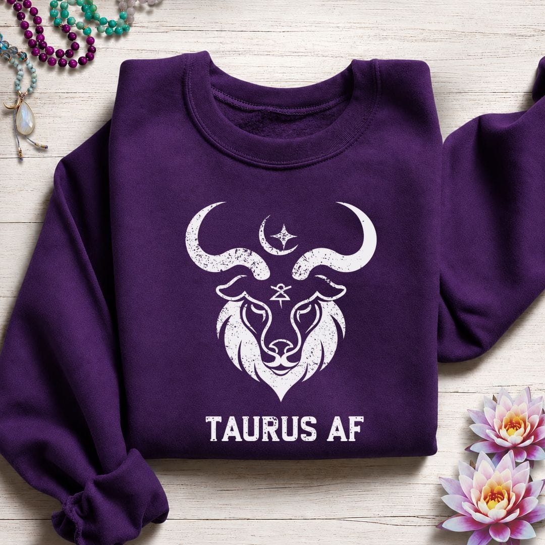 Taurus AF Sweatshirt Purple