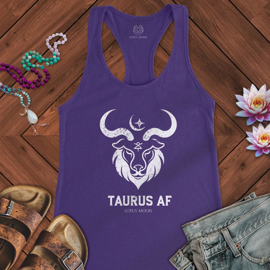 Taurus AF Tank Solid Purple Rush