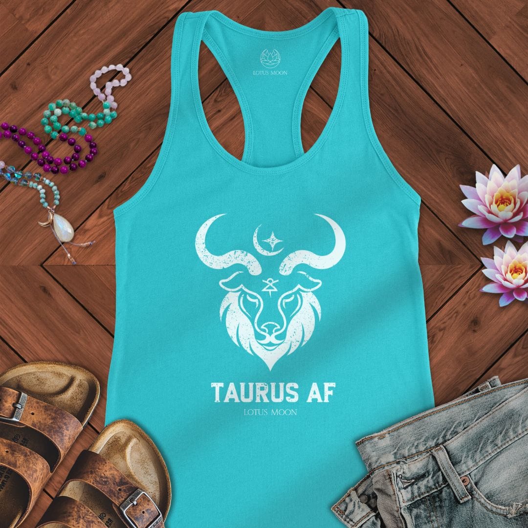 Taurus AF Tank Solid Tahiti Blue