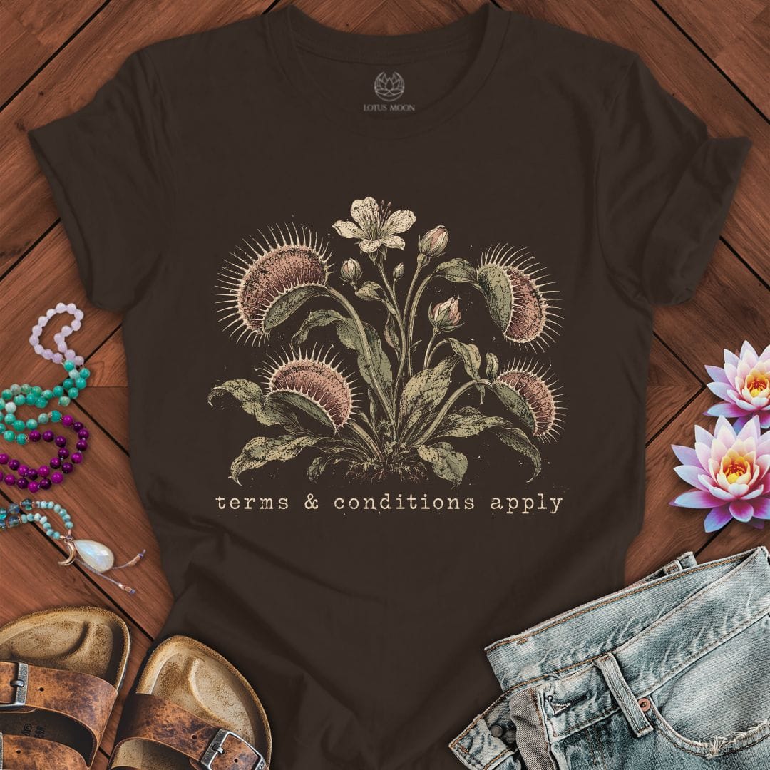 Terms And Conditions Tee Brown