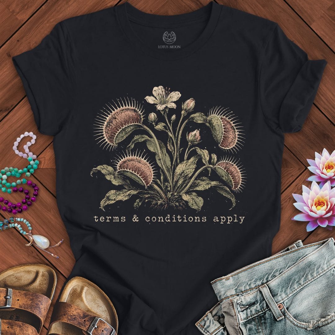 Terms And Conditions Tee Vintage Black