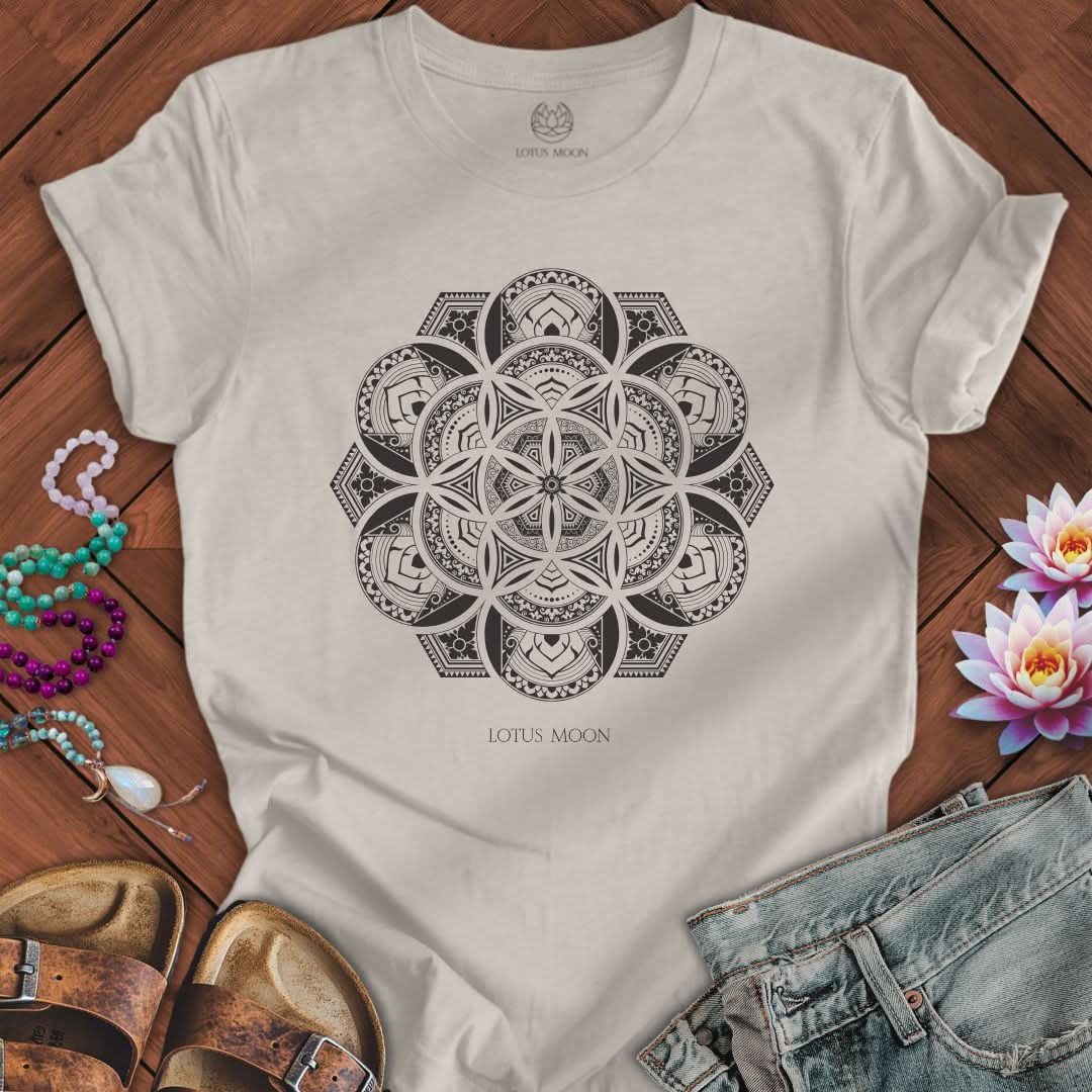 Thai Mandala Tee Heather Dust