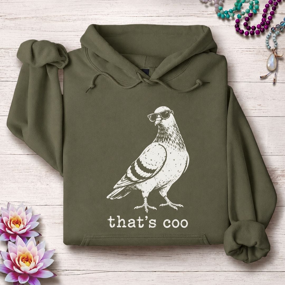 That's Coo Hoodie Military Green