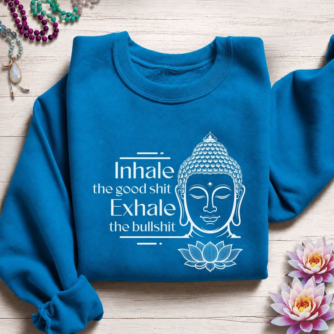 The Good Shit Sweatshirt Sapphire
