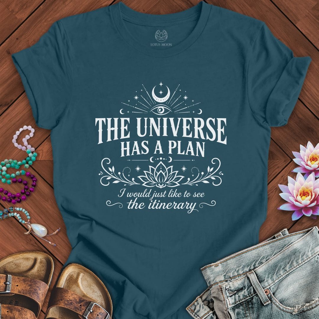 Printify T-Shirt The Itinerary Tee Deep Teal / S