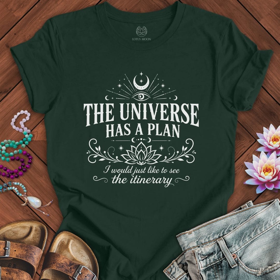Printify T-Shirt The Itinerary Tee Forest / S