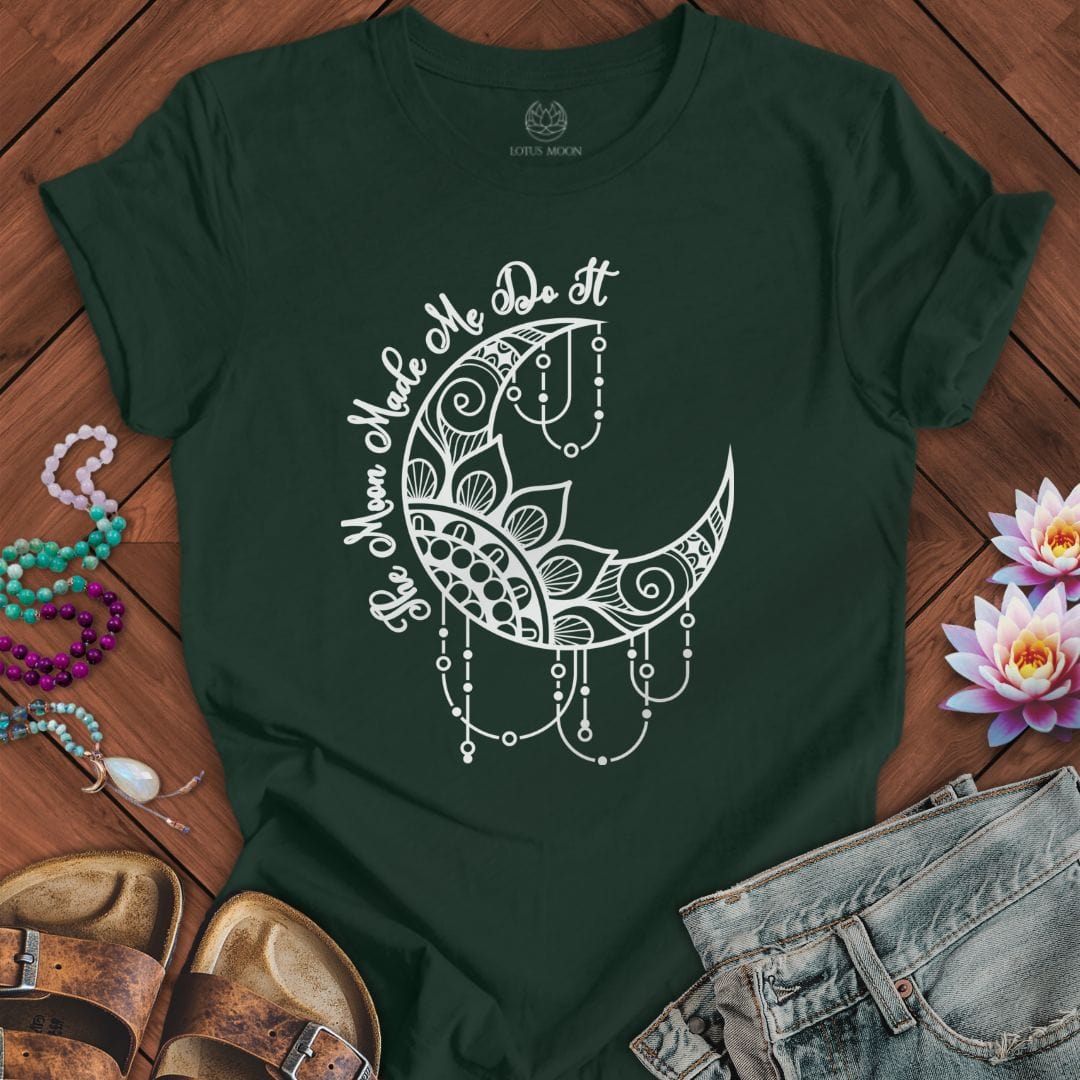 The Moon Made Me Tee Forest