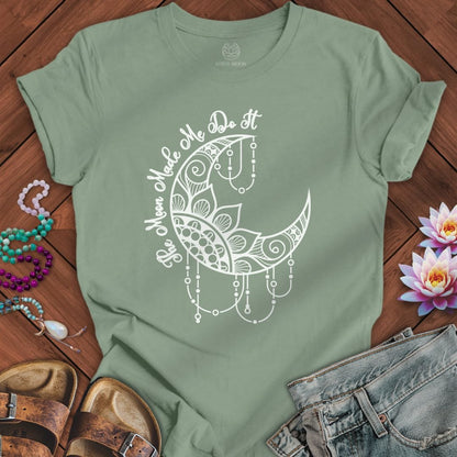 The Moon Made Me Tee Sage