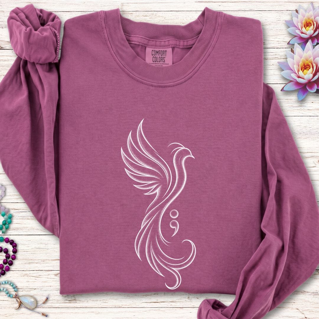 The Next Chapter Long Sleeve Tee Berry