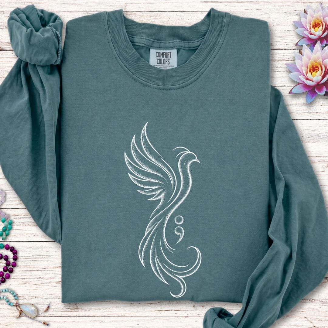 The Next Chapter Long Sleeve Tee Blue Spruce