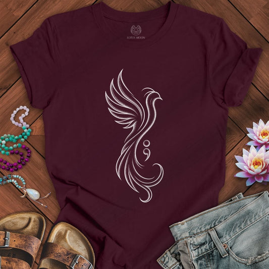 The Next Chapter Tee Maroon