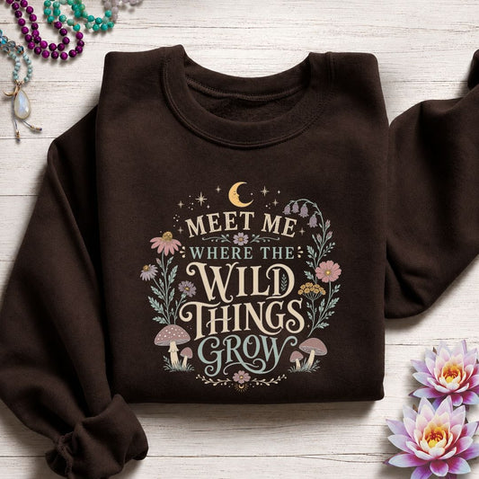 The Wild Things Sweatshirt Dark Chocolate
