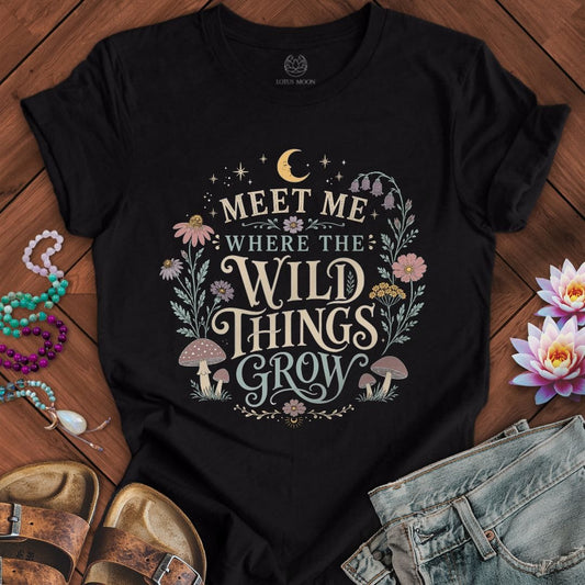 The Wild Things Tee Black