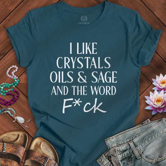Printify T-Shirt Things I Like Tee Deep Teal / S