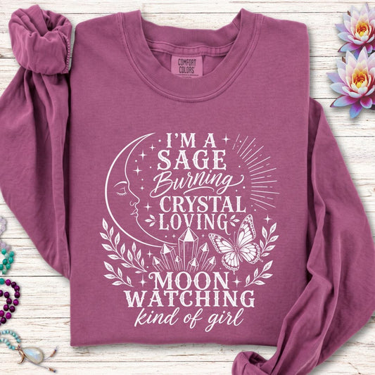 This Is Me Long Sleeve Tee Berry