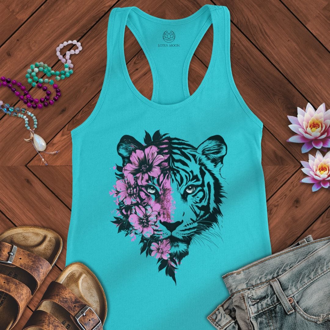 Lotus Moon Co. Tank Top Tigress Tank Solid Tahiti Blue / XS