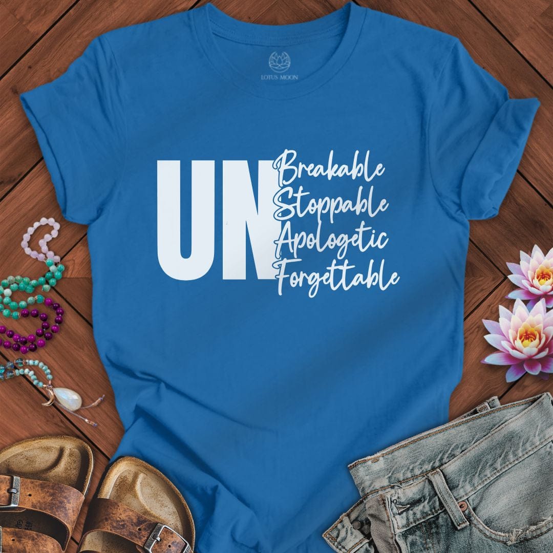 Unstoppable Tee Columbia Blue