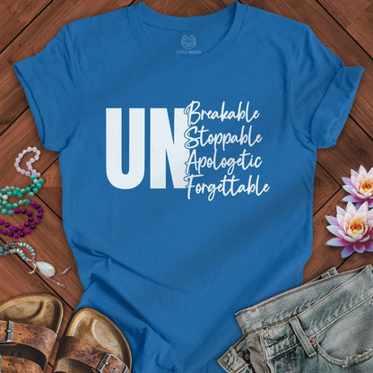 Unstoppable Tee Columbia Blue