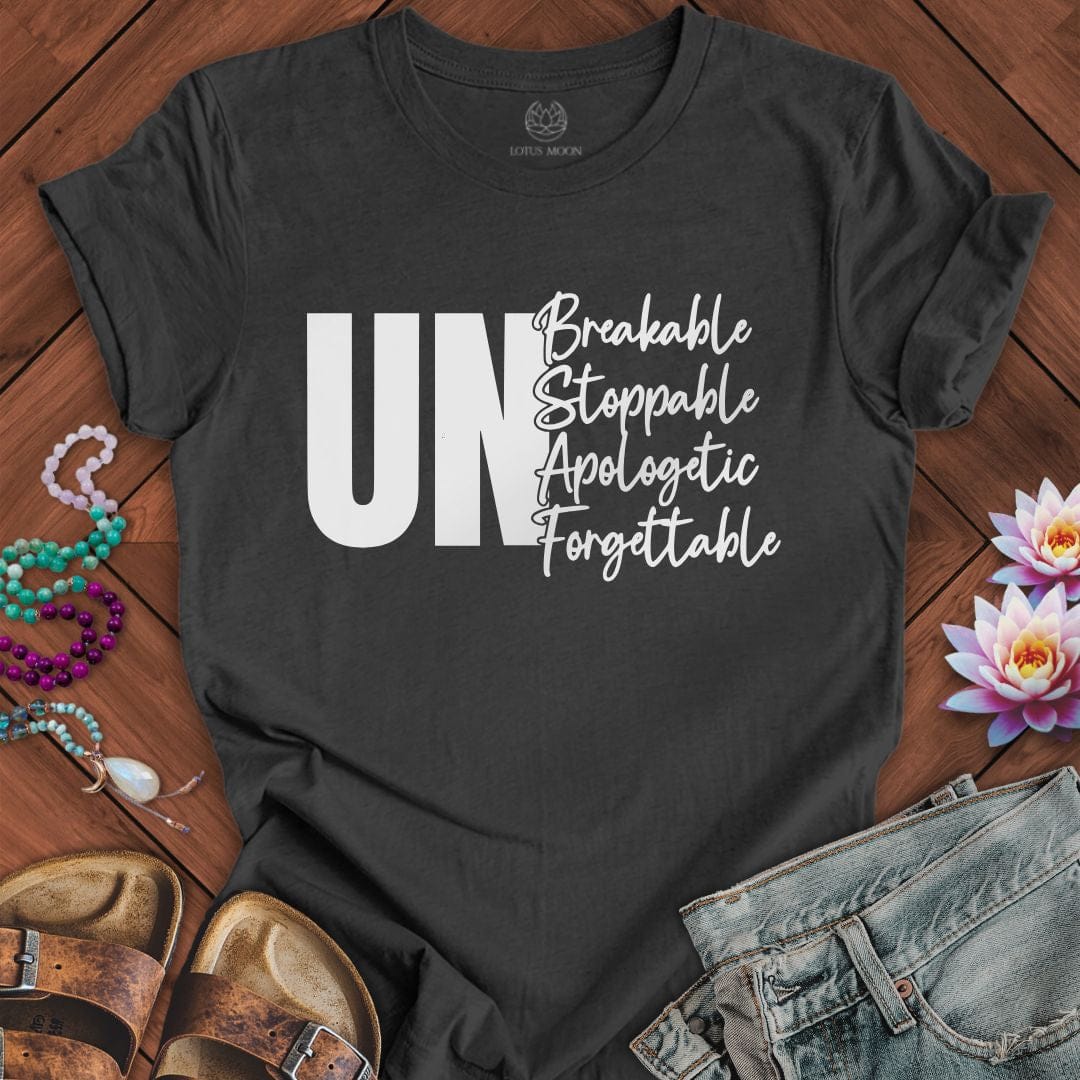 Unstoppable Tee Dark Grey Heather