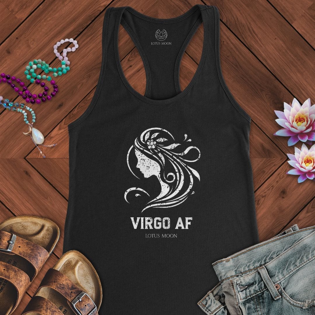 Virgo AF Tank Solid Black