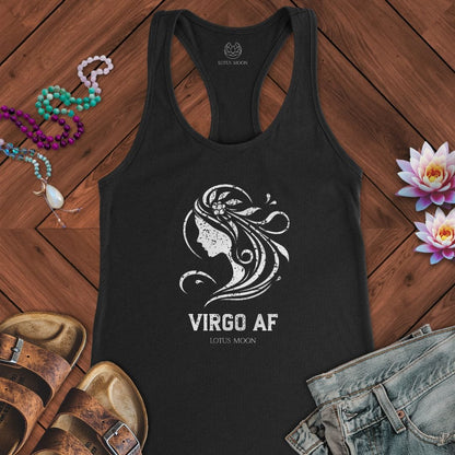 Virgo AF Tank Solid Black