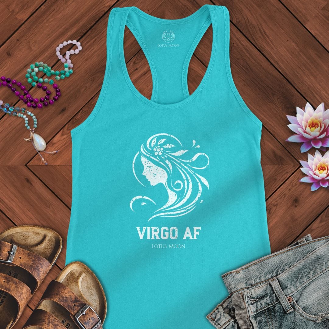 Virgo AF Tank Solid Tahiti Blue