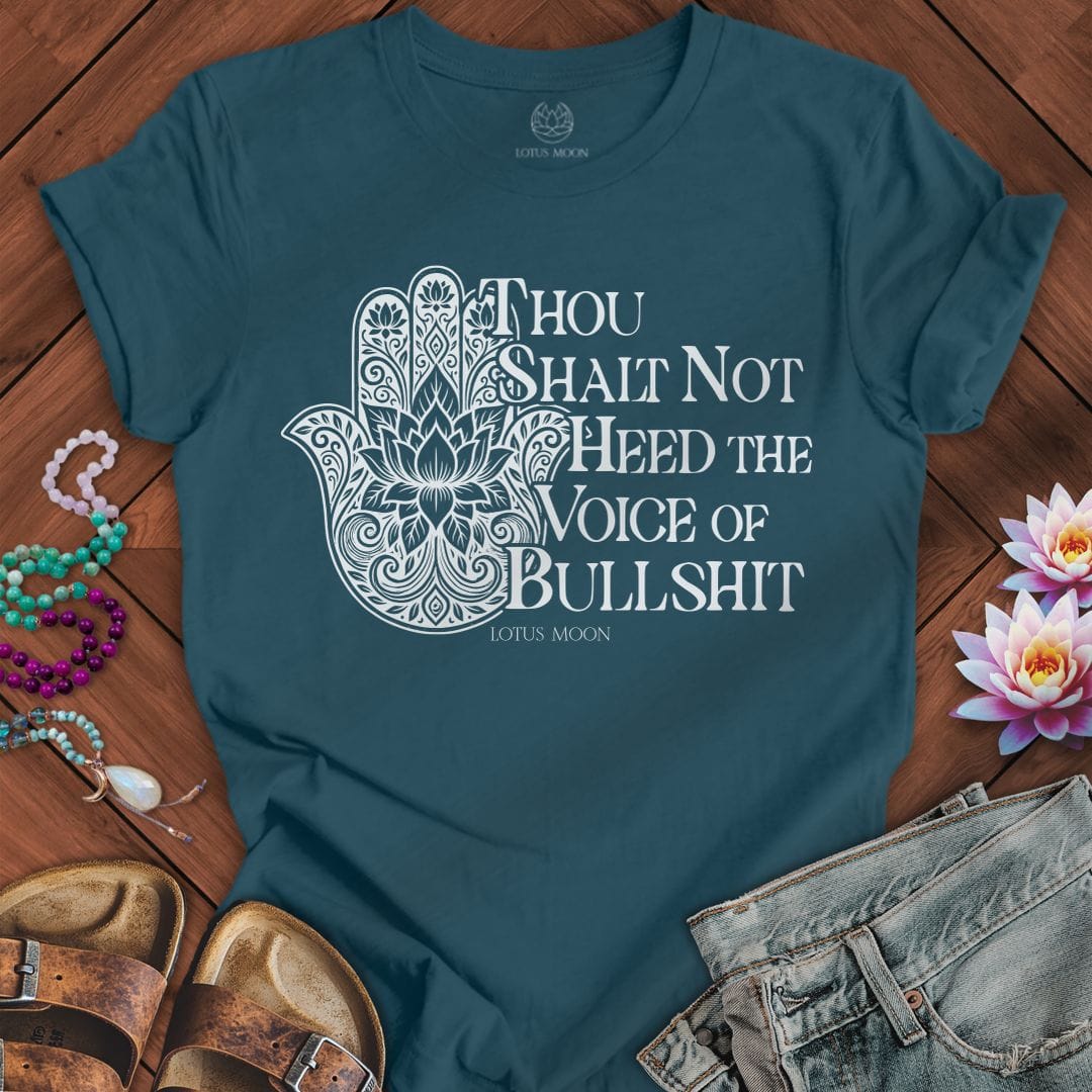 Voice of Bullshit Tee Deep Teal