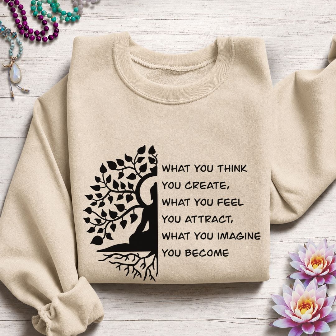 What You Think Sweatshirt Sand