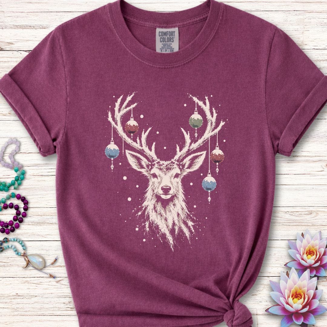 Whimsical Deer Premium Tee Berry