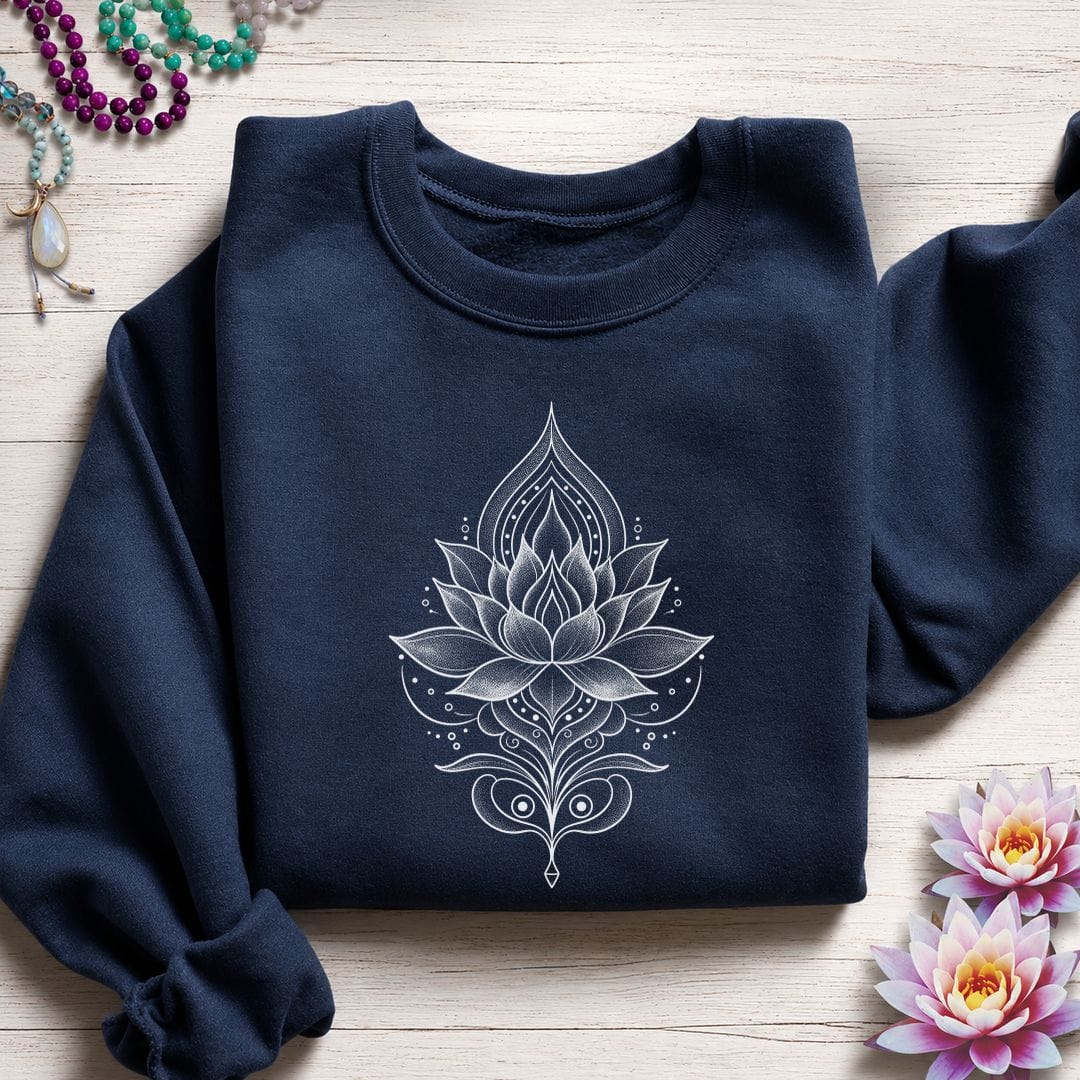White Lotus Sweatshirt Navy