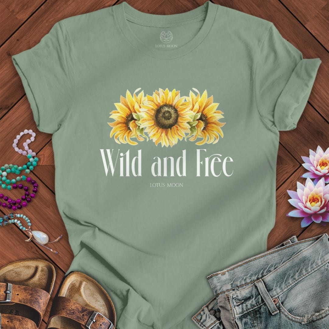Wild and Free Tee Sage