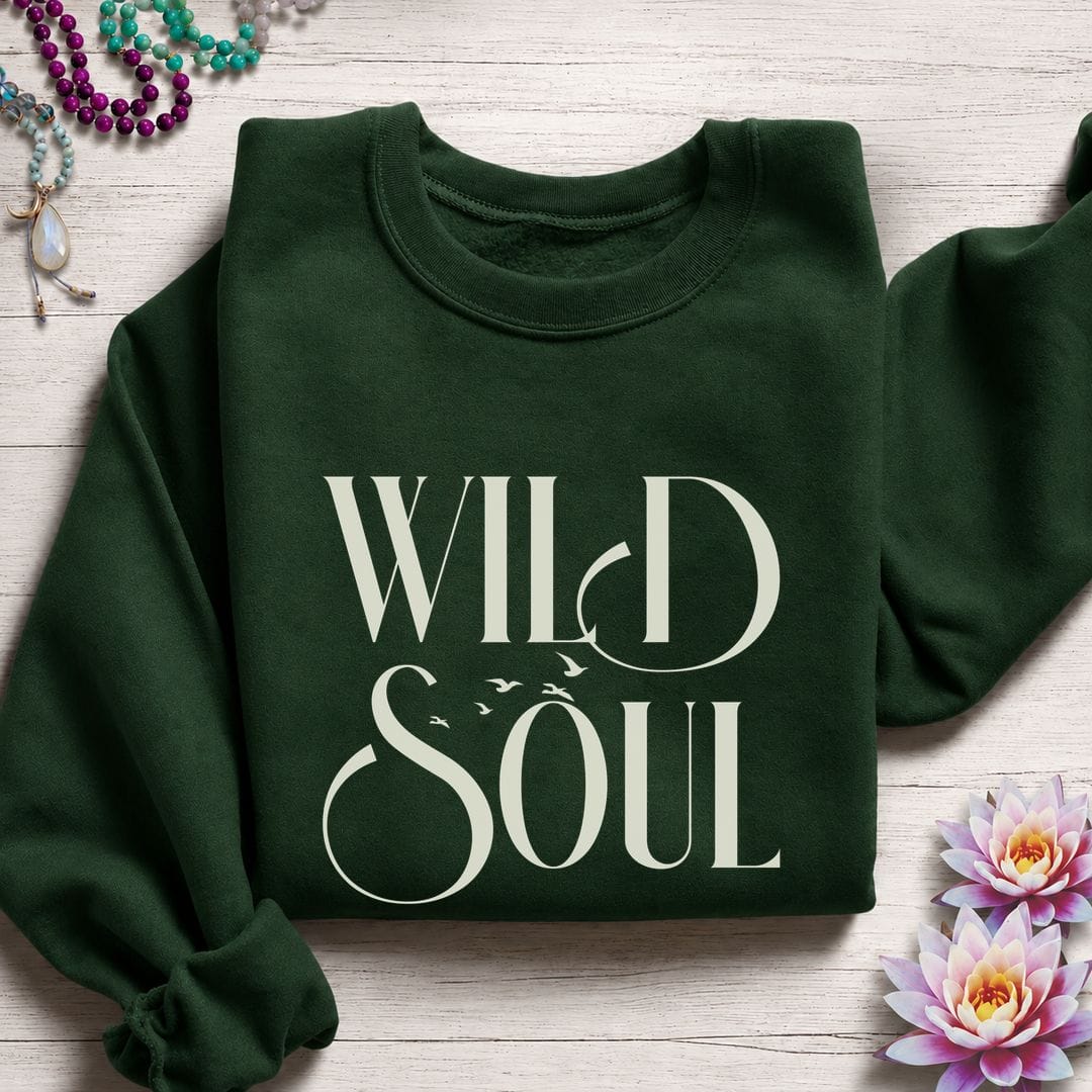 Wild Soul Sweatshirt Forest Green
