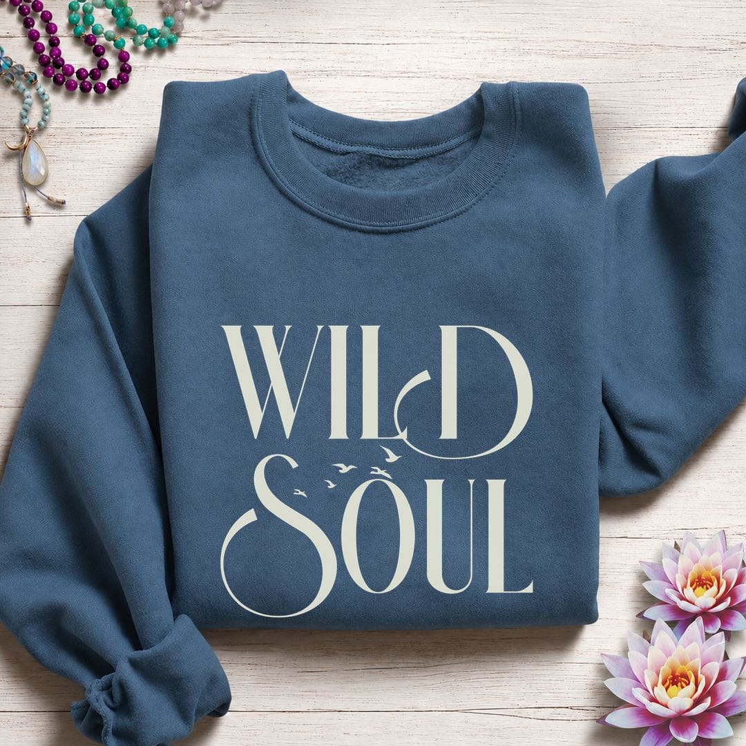 Wild Soul Sweatshirt Indigo Blue