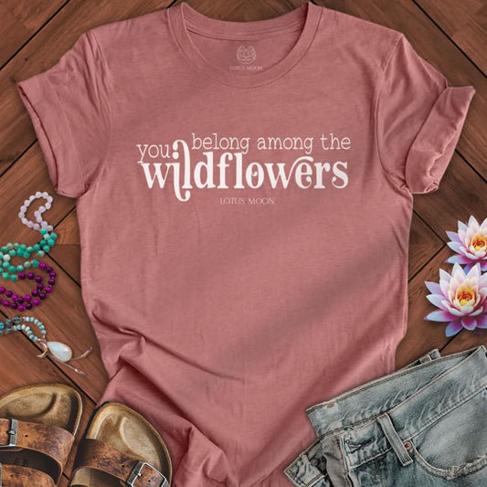 Wildflowers Tee Heather Mauve