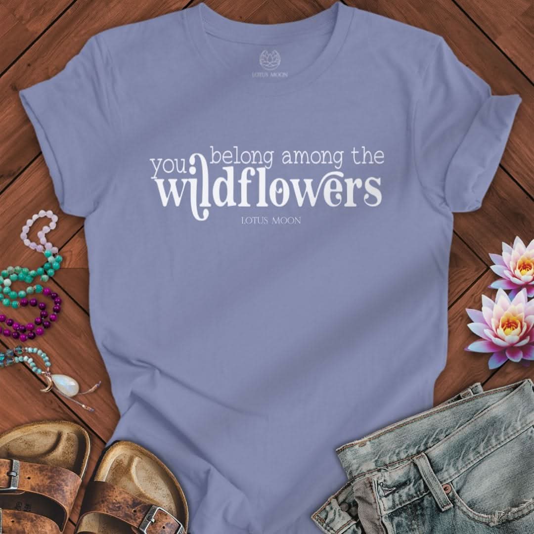 Wildflowers Tee Lavender Blue