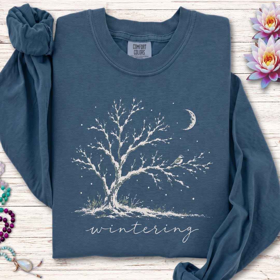 Wintering Long Sleeve Tee Midnight