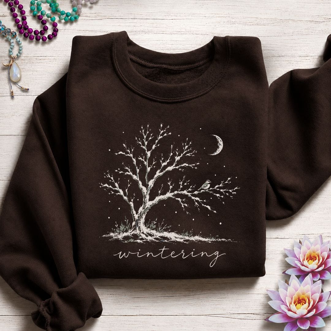 Wintering Sweatshirt Dark Chocolate