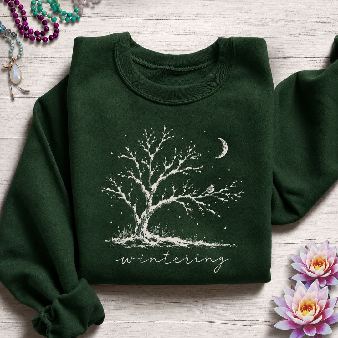 Wintering Sweatshirt Forest Green