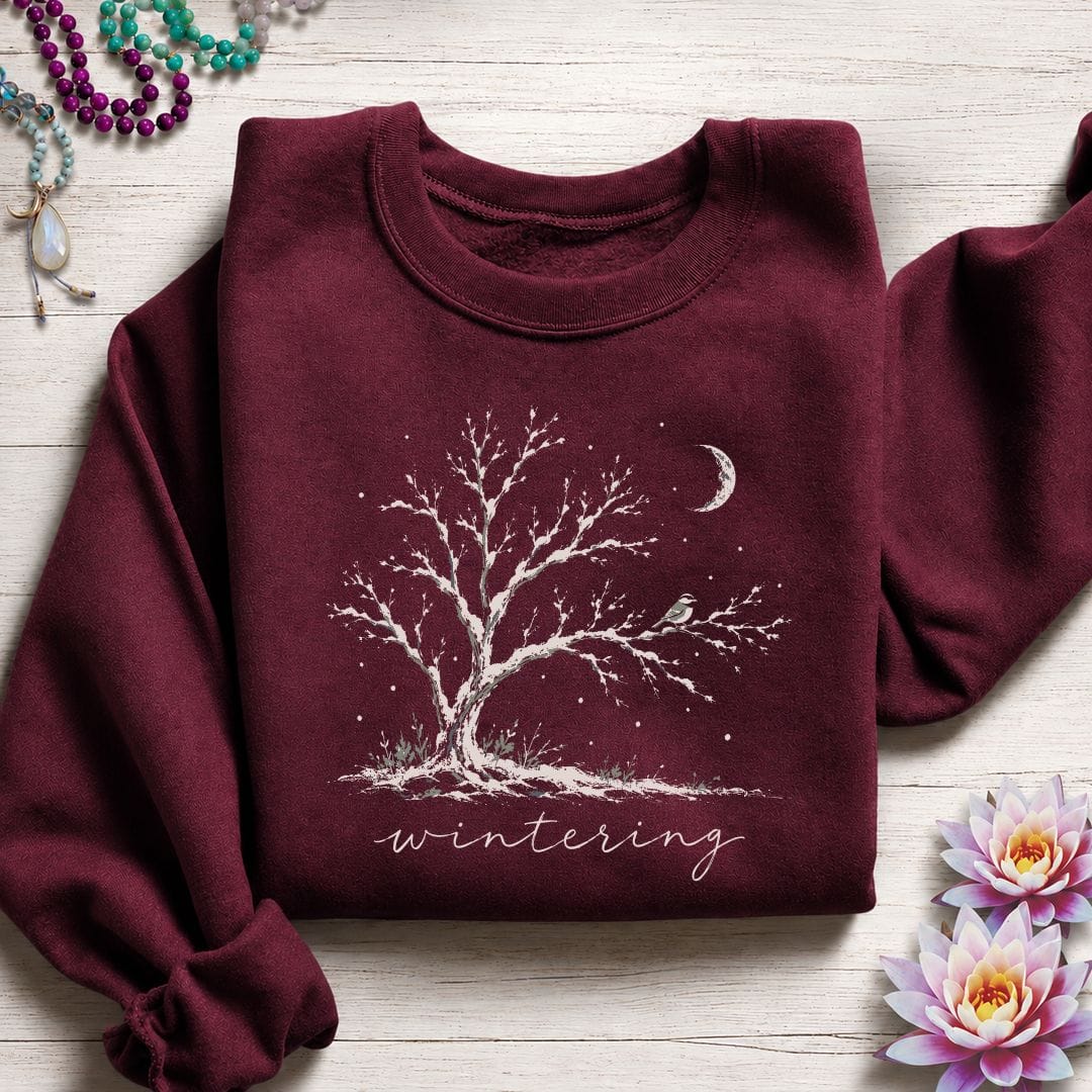 Wintering Sweatshirt Maroon
