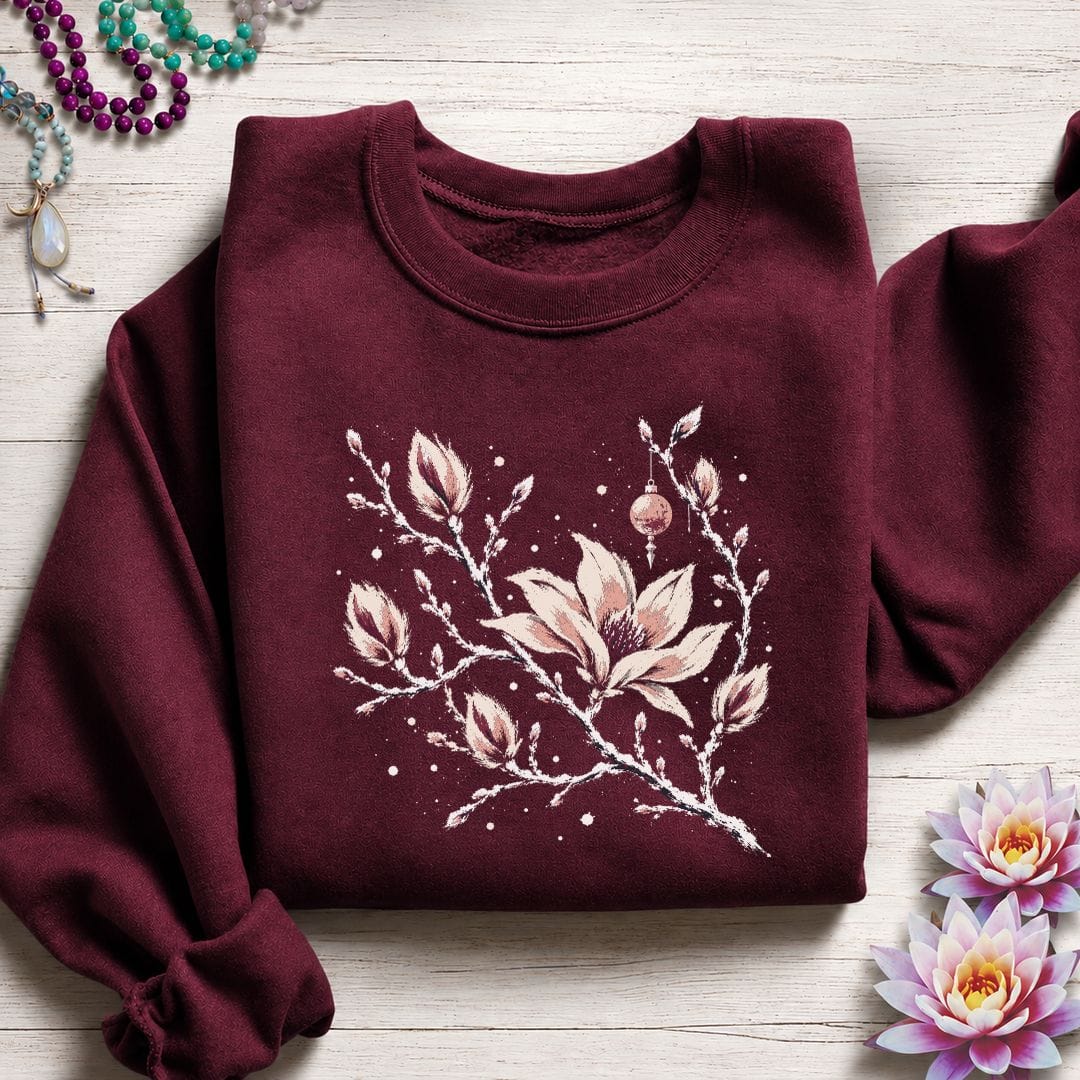 Winterland Magnolia Sweatshirt Maroon