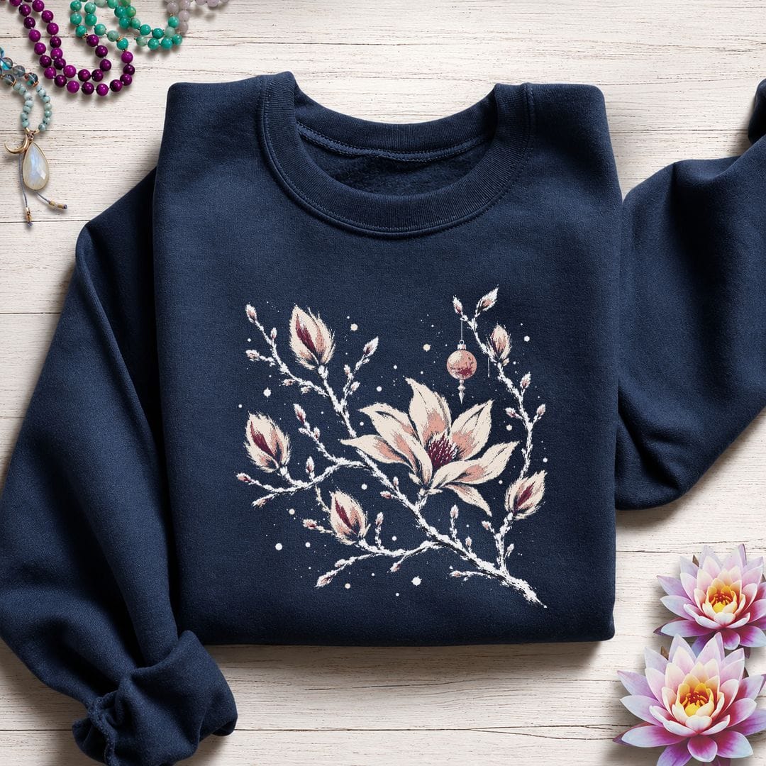 Winterland Magnolia Sweatshirt Navy