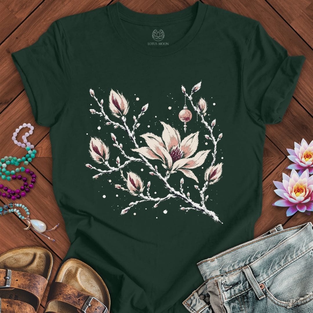 Winterland Magnolia Tee Forest
