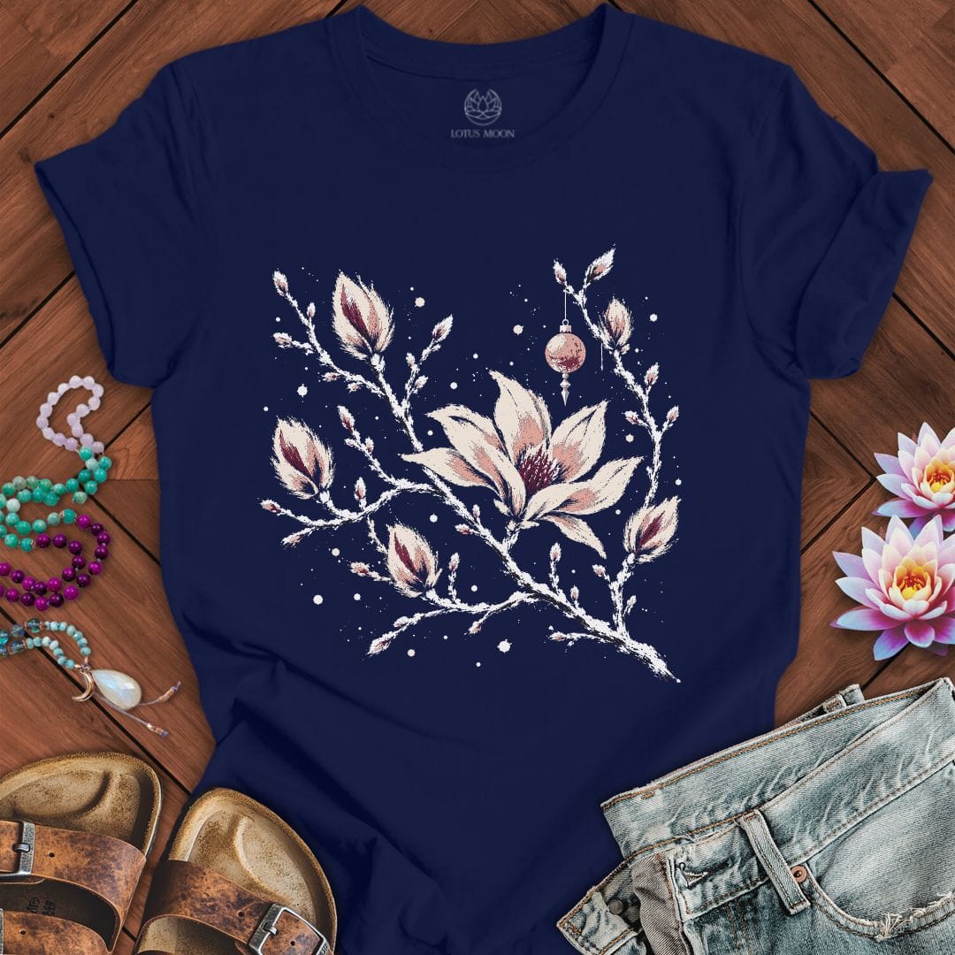 Winterland Magnolia Tee Navy