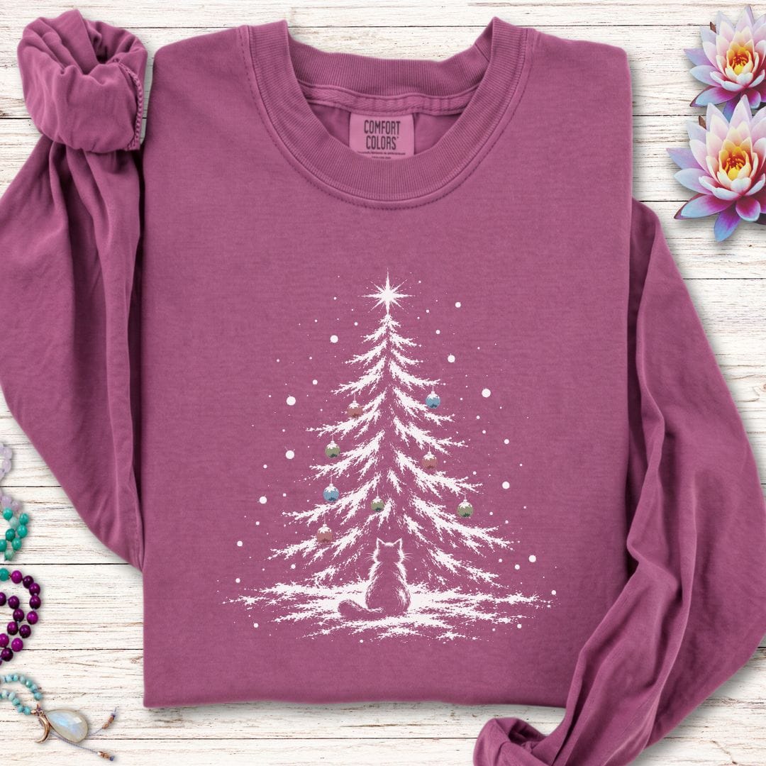 Winterland Wonder Long Sleeve Tee Berry
