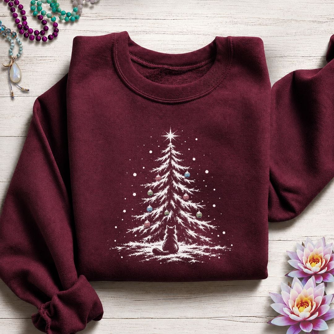 Winterland Wonder Sweatshirt Maroon