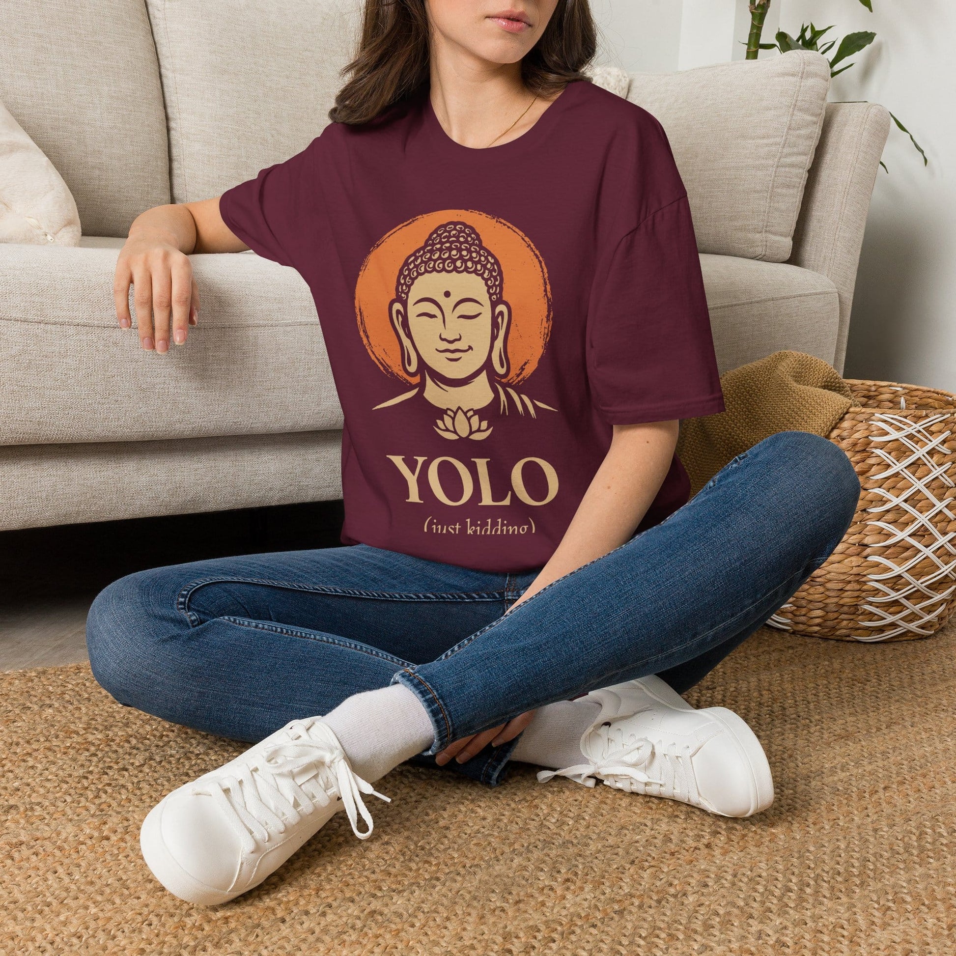Printify T-Shirt YOLO T-Shirt